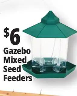 Ocean State Job Lot Gazebo Mixed Seed Feeders offer