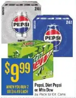 Homeland Market Pepsi and Diet Pepsi or Mtn Dew offer