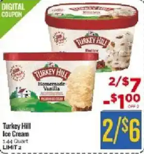 Homeland Market Turkey Hill Ice Cream offer