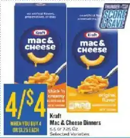 Homeland Market Kraft Mac & Cheese Dinners offer