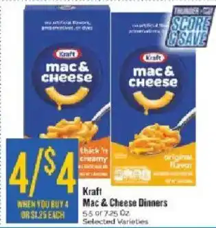 Homeland Market Kraft Mac & Cheese Dinners offer