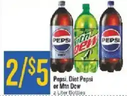 Homeland Market Pepsi, Diet Pepsi or Mtn Dew offer