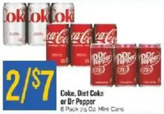 Homeland Market Coke, Diet Coke or Dr Pepper offer