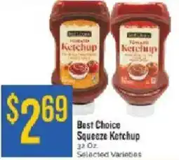 Homeland Market Best Choice Squeeze Ketchup offer