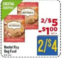 Homeland Market Rachel Ray Dog Food offer