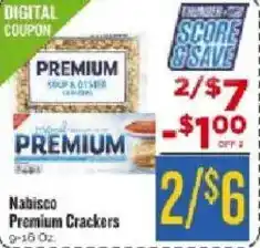 Homeland Market Nabisco Premium Crackers offer