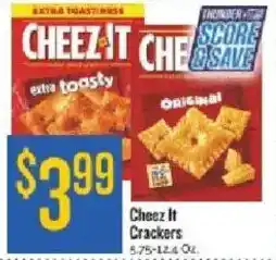 Homeland Market Cheez It Crackers offer