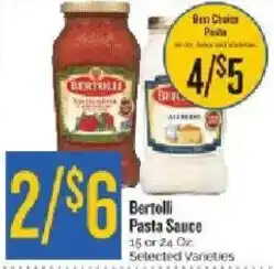 Homeland Market Bertolli Pasta Sauce offer