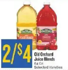 Homeland Market Old Orchard Juice Blends offer