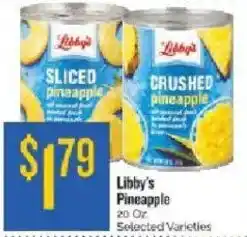 Homeland Market Libby's Pineapple offer