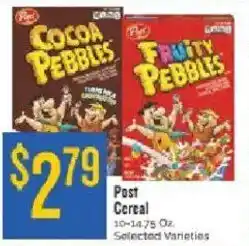 Homeland Market Post Cereal offer