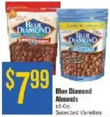 Homeland Market Blue Diamond Almonds offer