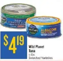 Homeland Market Wild Planet Tuna offer