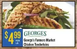 Homeland Market George's Farmers Market Chicken Tenderloins offer