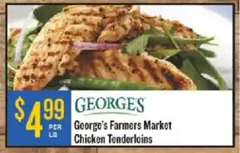 Homeland Market George's Farmers Market Chicken Tenderloins offer