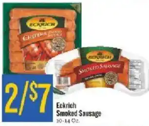 Homeland Market Eckrich Smoked Sausage offer