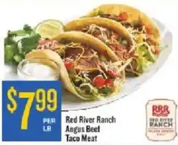 Homeland Market Red River Ranch Angus Beef Taco Meat offer