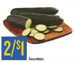 Homeland Market Cucumbers offer