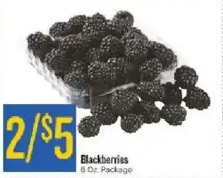 Homeland Market Blackberries offer