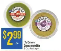 Homeland Market ¡Yo Quiero! Guacamole Dip offer