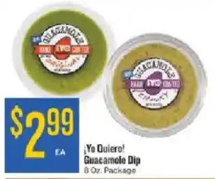 Homeland Market ¡Yo Quiero! Guacamole Dip offer