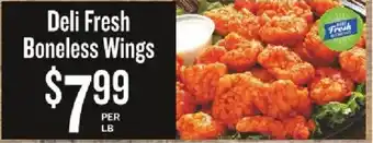 Homeland Market Deli Fresh Boneless Wings offer