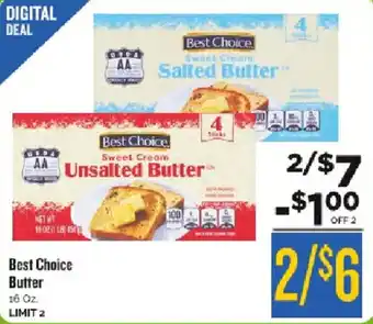 Homeland Market Best Choice Butter offer