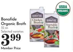 Food Pavilion Bonafide Organic Broth offer