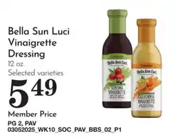 Food Pavilion Bella Sun Luci Vinaigrette Dressing offer