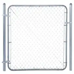 Walmart Midwest Airlines Adjustable Single Walk 48 in x 72 in Baby Safety Gate, Silver Metallic offer