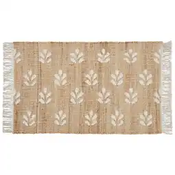 Walmart Better Homes & Gardens Floral Jute 2' x 3' Accent Rug by Dave & Jenny Marrs offer