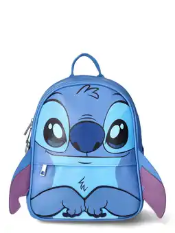 Walmart Disney Lilo & Stitch Women's Big Eyes 10.5 Mini Backpack, Blue offer