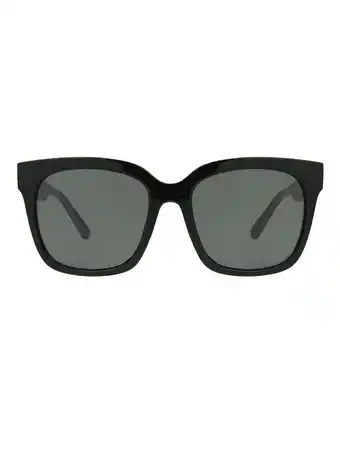 Walmart Sofia Vergara Women's Square Black Adult Sunglasses offer