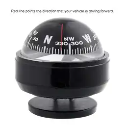 Walmart SQLEA Car Dashboard Mount Navigation Compass Ball Plastic Direction Guidance Tool Camping Hiking offer