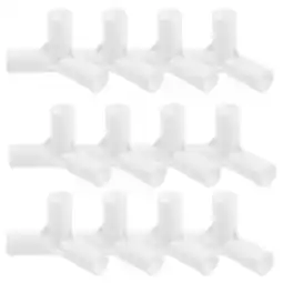 Walmart 20Pcs Tent Rod Adapter Tent Pole Connector Plastic Pole Connector Three-way Connector Tent Supplies offer