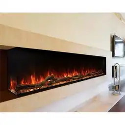 Walmart Modern Flames 80 in. Landscape Pro Multi Linear Multi-Sided Fireplace, Electric offer