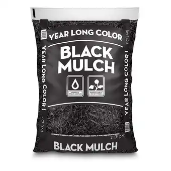 Walmart Year Long Color Mulch Black, 2 CF offer