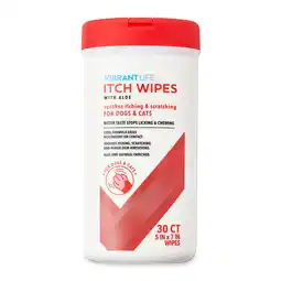 Walmart Vibrant Life Itch Wipes with Aloe for Cats & Dogs, 30ct offer