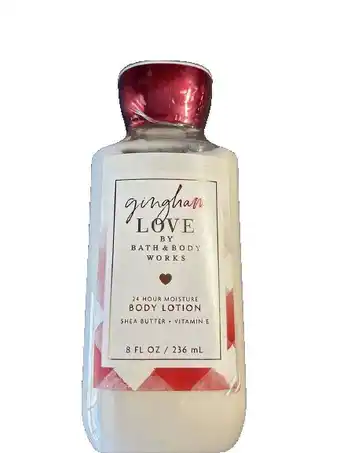 Walmart Bath & Body Works Gingham Love Vitamin Enriched Moisturizing Shea & Vitamin E Body Cream, 8 oz offer