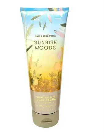 Walmart Bath & Body Works Sunrise Woods Body Cream for Dry Skin with Cocoa and Shea, 8 fl oz offer