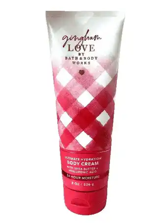 Walmart Bath & Body Works GINGHAM LOVE Ultimate Hydration Body Cream 8oz offer