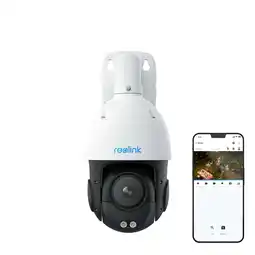 Walmart Reolink 4K PTZ PoE Security Camera 16X Optical Zoom Color Night 360 Pan&Tilt Auto-Track 2-Way Audio offer