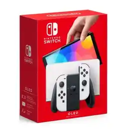 Walmart Restored Nintendo HEGSKAAAA OLED w/ White Joy-Con White, Nintendo Switch (Refurbished) offer