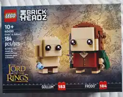 Walmart LEGO BrickHeadz Frodo & Gollum (40630) The Lord of The Rings offer