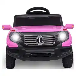 Walmart Ktaxon 6V Kids Ride On Car, Powered Electric Car Toys w/Parent Remote Control for Boys Girls, Pink offer