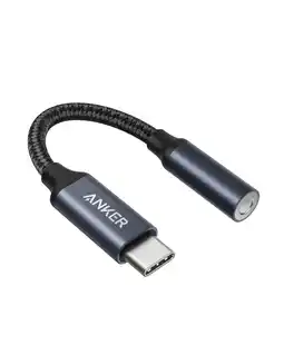 Walmart Anker USB C to 3.5mm Audio Adapter, Male to Female Nylon Cable offer