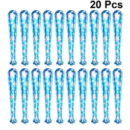 Walmart 20 Pcs Game Blue Cheering Sticks Inflatable Child offer