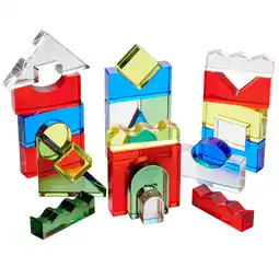 Walmart TickiT Color Crystal Block Set - Set of 25 offer