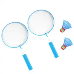 Walmart 4 Pcs Table Tennis Bats Badminton Shuttlecocks Racket Child offer