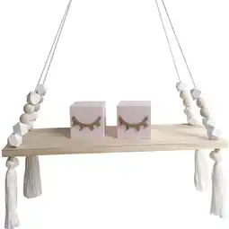 Walmart bestolf Hanging Board Tassels Wood Especial Hanging Bracket offer